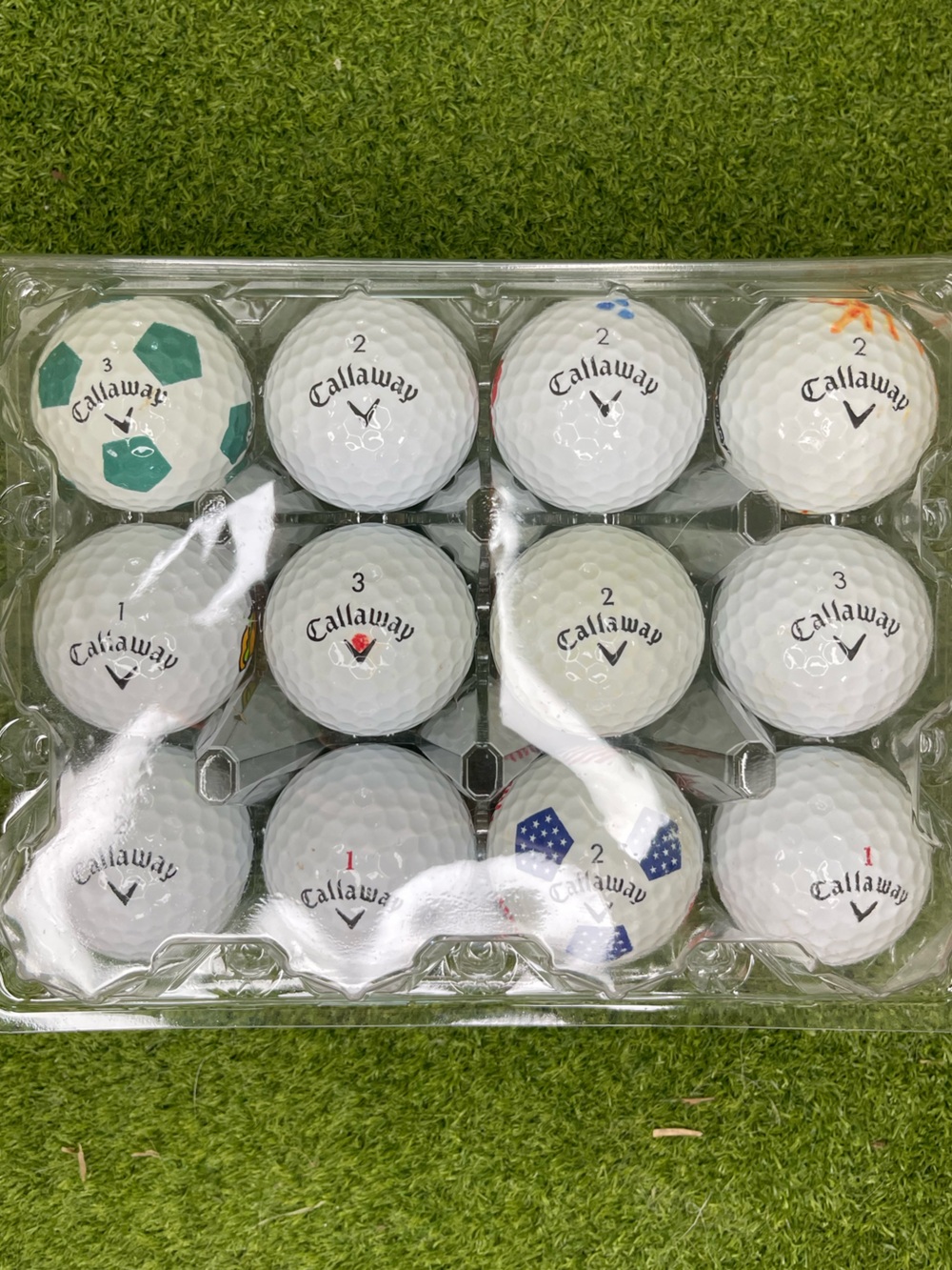 Callaway Golf Balls 12-Pack Assorted Used